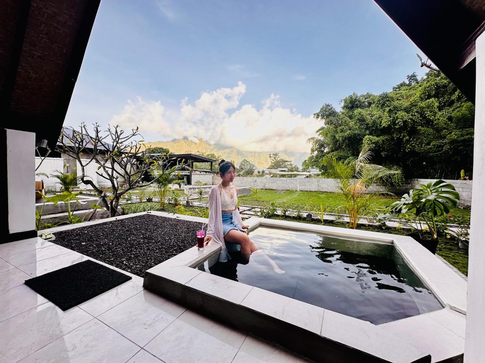 Bed and Breakfast Ampik Batur With Private Hot Springs Kubupenlokan Zewnętrze zdjęcie